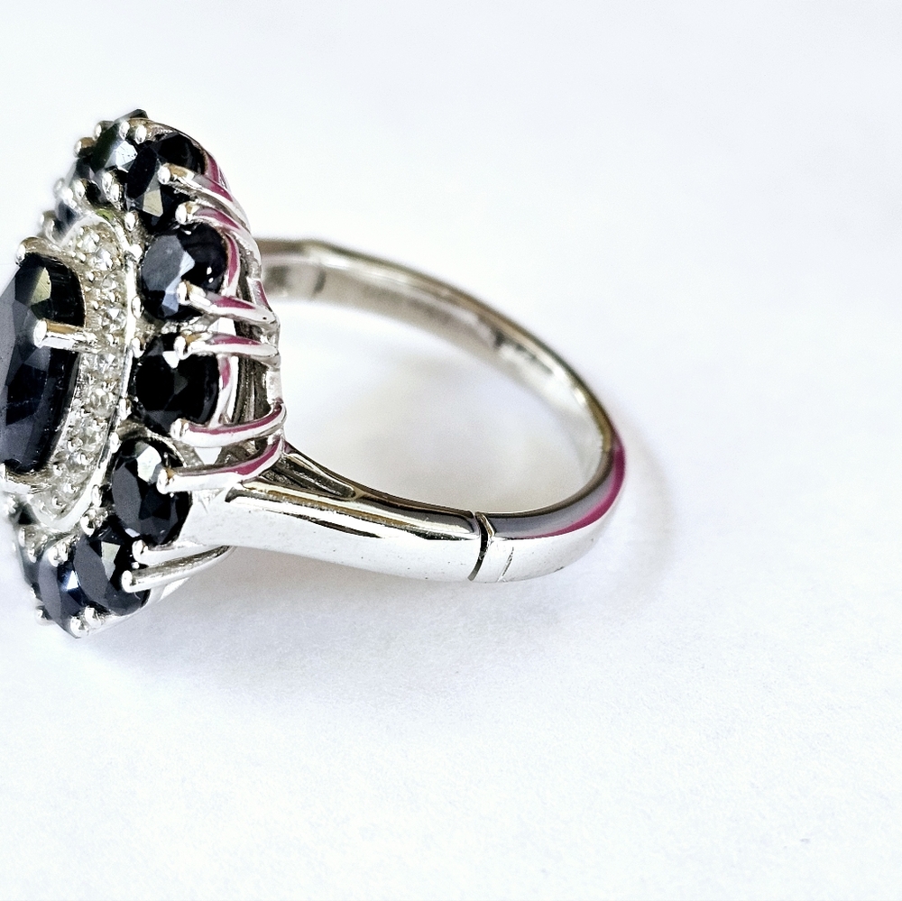 Dark Blue Sapphire 💍 Size 8 NEW! *Special Feature - Picture 10 of 10
